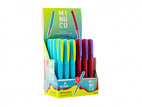 Stilou Minucu ECADA penita F diverse culori [2]
