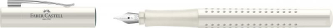 Stilou Faber-Castell Grip 2010 alb cocos penita F [1]