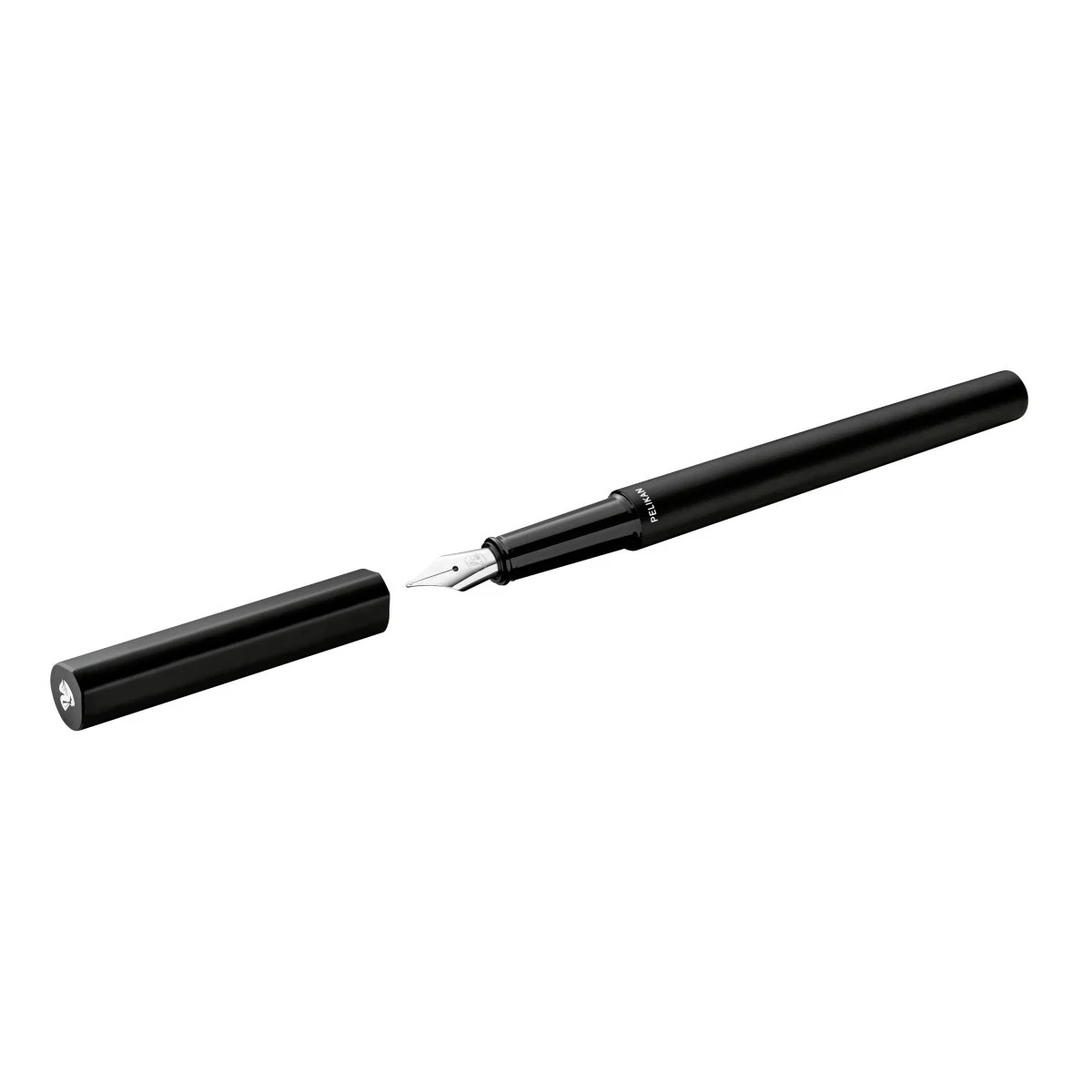 Stilou Ineo Elements Black Rock penita M in cutie metalica Pelikan [1]