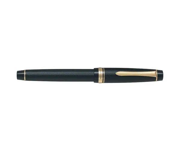 Stilou Justus 95 Pilot negru varf M penita aur 14K [2]