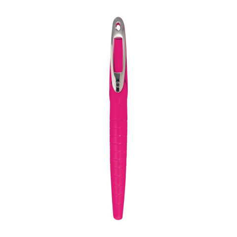 Stilou Herlitz my.pen penita M roz alb cu 1 rezerva [1]