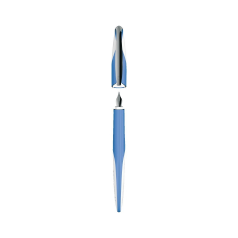 Stilou Herlitz my.pen Style albastru penita M [2]