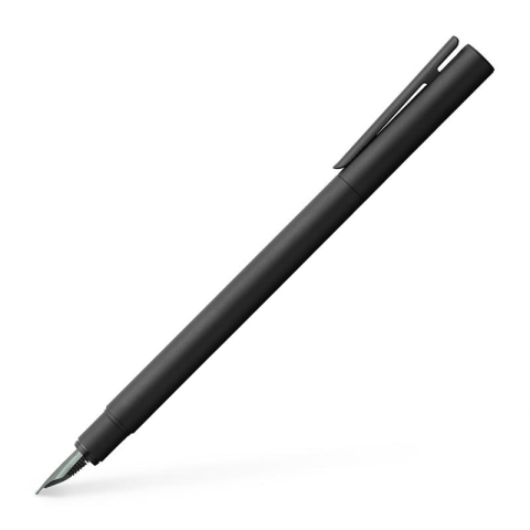 Birotică și accesorii birou - Stilou Faber-Castell Neo Slim Metal Negru F