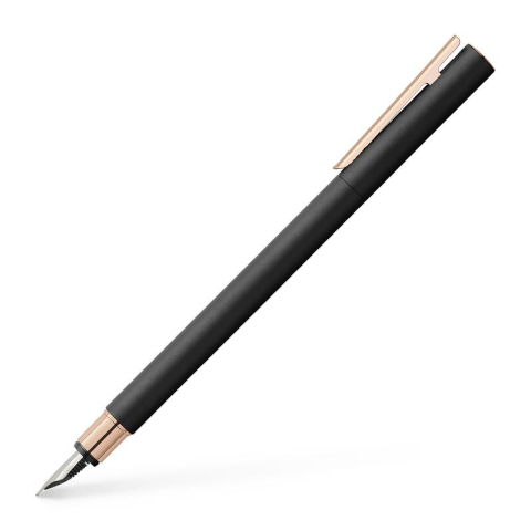 Birotică și accesorii birou - Stilou Faber-Castell Neo Slim Metal Rosegold F