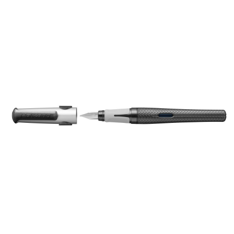 Stilou Pelikano, penita M, grip ergonomic, motiv Dark Legend [1]