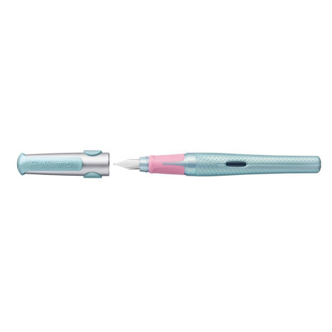 Stilou Pelikano, penita M, grip ergonomic, motiv Magic Ocean [2]