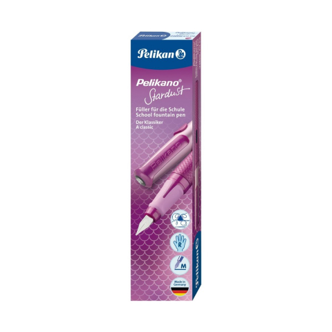 Stilou Pelikano, penita M, grip ergonomic, motiv Stardust [4]