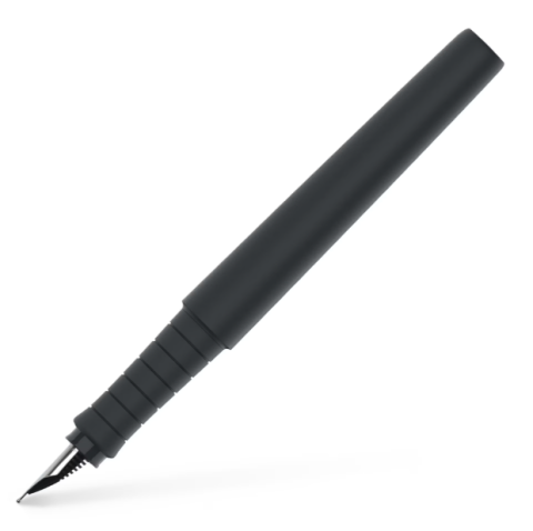 Stilouri școlare - Stilou Poly Pen negru M Faber-Castell