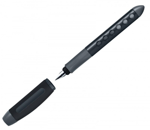 Stilou scolar Faber-Castell Scribolino negru penita A stangaci [2]