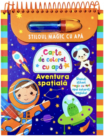 Cărți de colorat - Stiloul magic cu apa - ferma