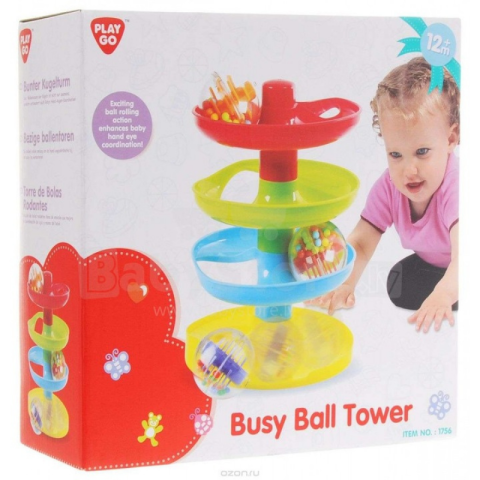 Jucării pentru bebeluși - Jucarie Playgo Pista bile bebelusi 12 luni+