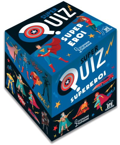 Jocuri educative și de societate - Joc SuperQuiz Supereroi
