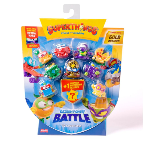 Jucării și jocuri - Set 10 figurine SuperThings Kazoom Power Battle