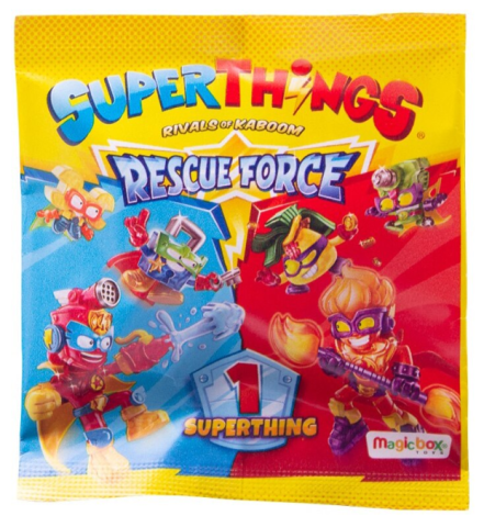 Noutăți Librăria Compas - Figurina SuperThings Rescue Force cu personaj surpriza