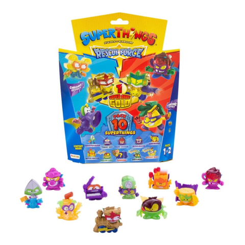Figurine - Set 10 figurine Superthings Rescue Force
