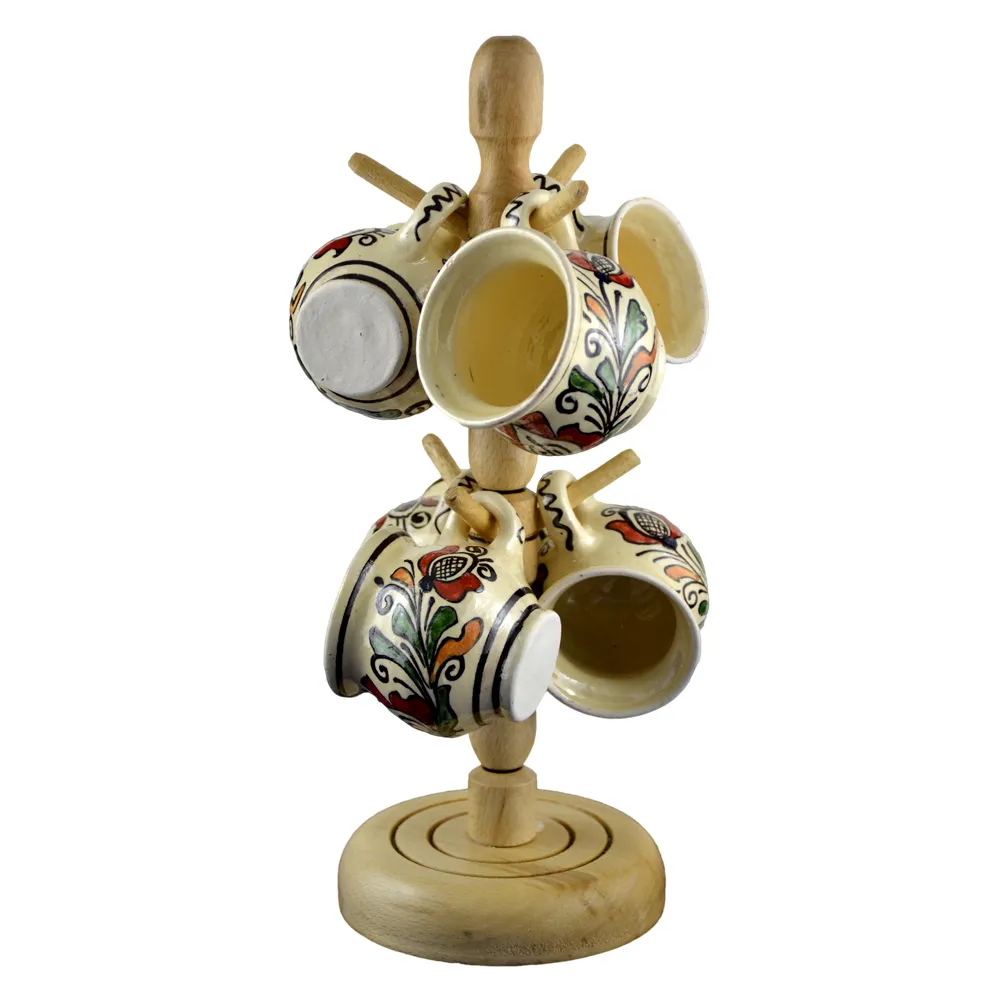 Băuturi și accesorii - Suport cu cani traditionale 27 cm