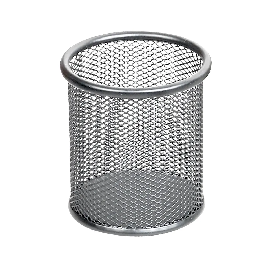 Birotică și accesorii birou - Suport instrumente de scris rotund argintiu Memoris-Precious