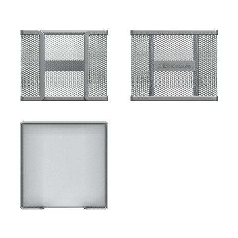 Birotică și accesorii birou - Suport pentru bloc de hartie ErichKrause Compass Classic argintiu