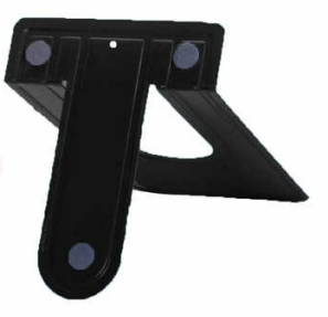 Suport carte 2 bucăți 126x190 mm negru Motarro [1]