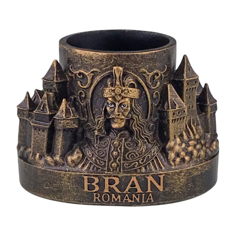 Noutăți Librăria Compas - Suport pentru pixuri Castelul Bran Vlad Tepes 10x7 cm