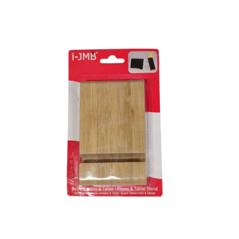 Mouse-uri și accesorii - Suport telefon sau tableta din lemn de bambus 8 x 13 cm