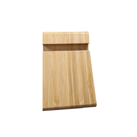 Suport telefon sau tableta din lemn de bambus 8 x 13 cm [1]