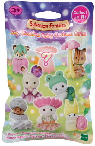 Figurina surpriza Sylvanian Families Baby Woodland Fairy Costume Series [0]