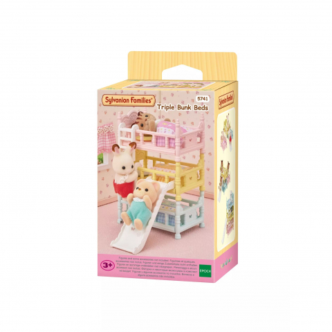 Set patuturi supraetajate triple Sylvanian Families, Epoch [0]