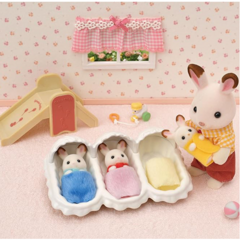Set Sylvanian Families Ingrijire Iepurasi Tripleti Epoch [3]