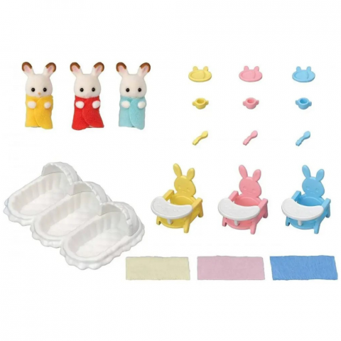 Set Sylvanian Families Ingrijire Iepurasi Tripleti Epoch [2]