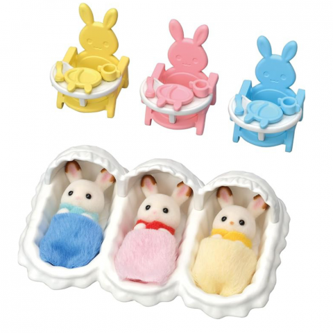 Set Sylvanian Families Ingrijire Iepurasi Tripleti Epoch [4]