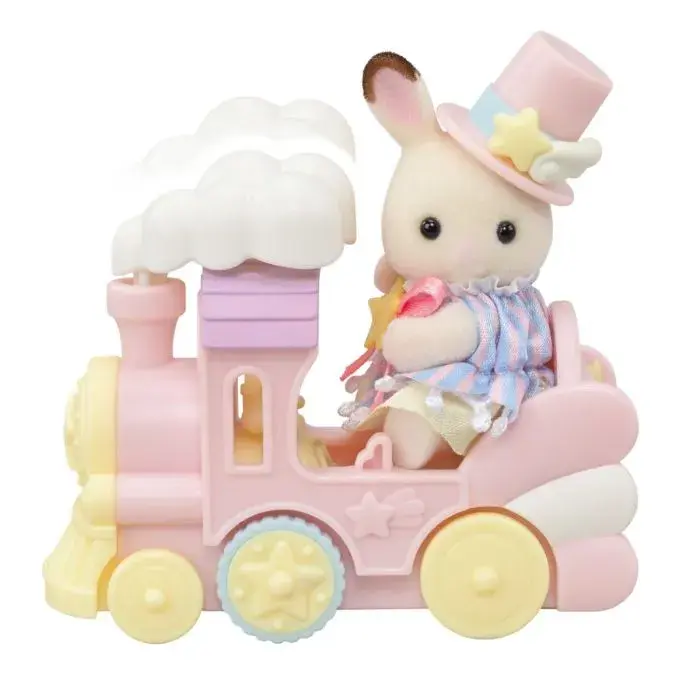 Set 4 figurine - Sylvanian Families - Distractie avion si tren [2]