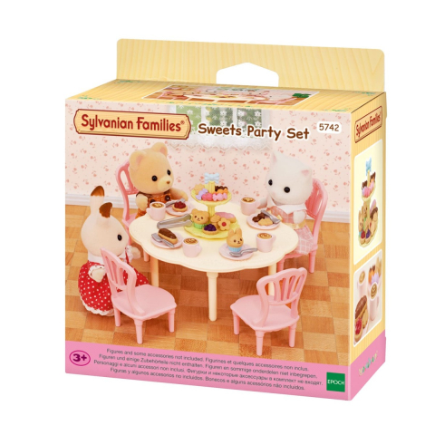 Noutăți Librăria Compas - Sylvanian Families - Set petrecere cu dulciuri