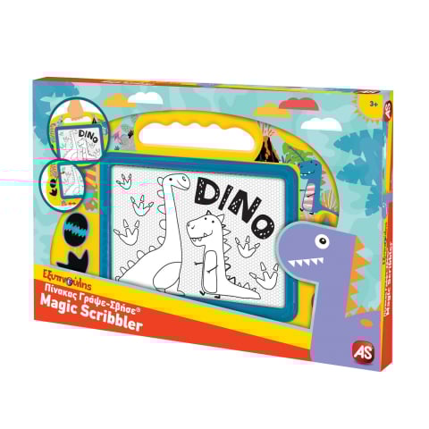 Table magnetice - TABLA MAGNETICA MAGIC SCRIBBLER BABY DINOZAUR