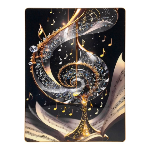 Tablou cu rama din metal cu imagine printata 40x30 cm [6]