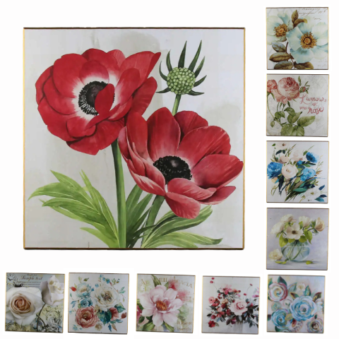 Noutăți Librăria Compas - Tablou pentru perete din lemn 32 x 32 cm modele diferite