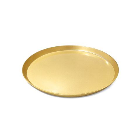 Noutăți Librăria Compas - Tava Craciun 30.5cm aurie lucioasa