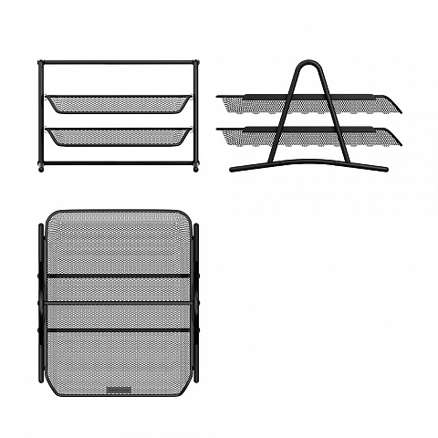 Tava documente cu 2 niveluri ErichKrause Compass Classic Neagra [1]