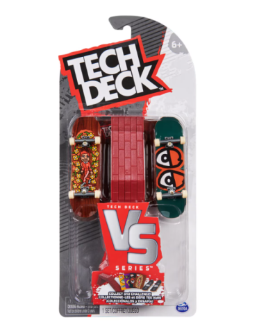 Mașinuțe de jucărie - Set Tech Deck Vs Series Obstacol si fingerboard Gonzales