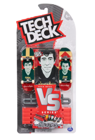 Mașinuțe de jucărie - Tech deck pachet cu obstacol fingerboard James