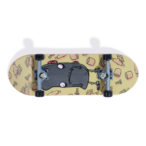 TECH DECK SK8 CREW PACHET 2 SETURI PLITA SI FIGURINA 9.6CM CASCA ALBA SI CASTI GRI [4]