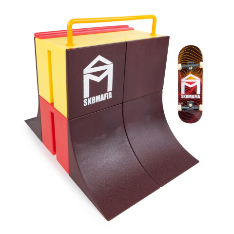 TECH DECK X-CONNECT PACHET SK8MAFIA VERT WALL [2]