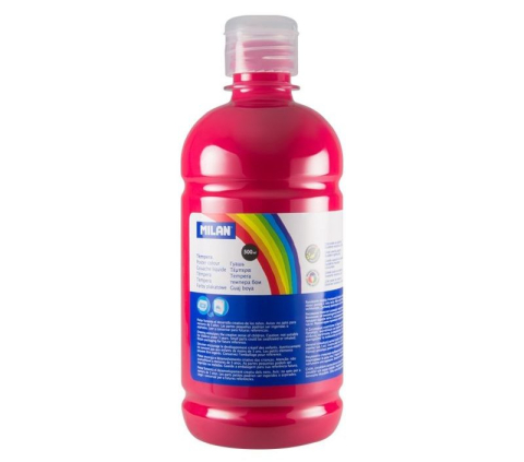 Rechizite școlare - Tempera 500 ml Roz magenta Milan