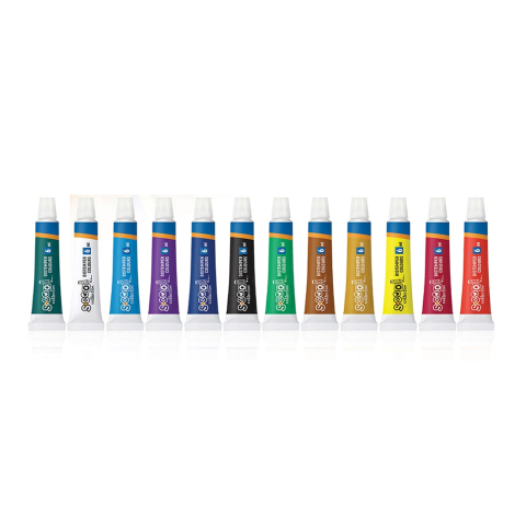 Tempera 6ml 12 culori/set S Cool Collection [2]