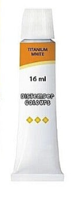 Acuarele școlare și Tempera - Tempera alb titan 16ml S-Cool 1 tub