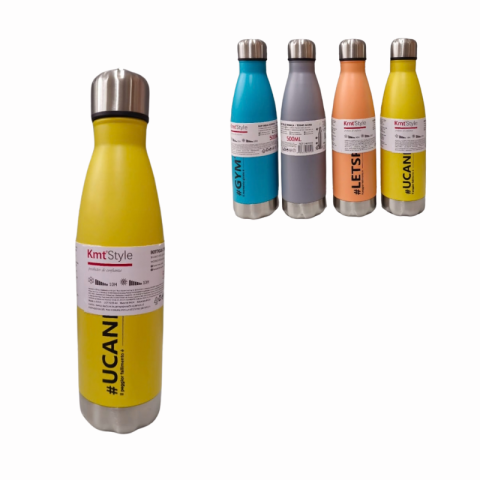 Rechizite școlare - Termos 500ml Kmt Style culori diferite