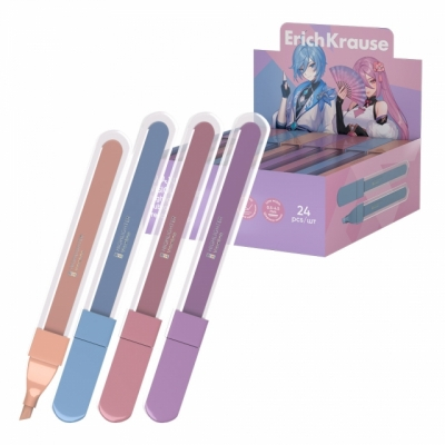 Rechizite școlare - Text marker Visioline Manga Erich Krause culori diferite