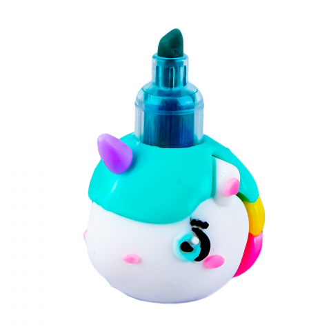 Textmarker stivuibil Unicorn 5 culori/set [4]