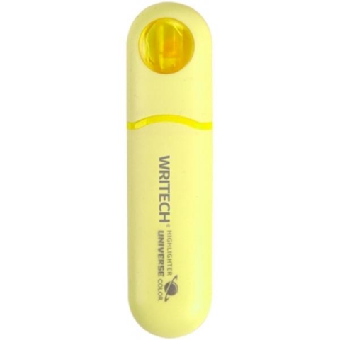 Rechizite școlare - Textmarker astronaut Writech neon galben varf tesit 1–5.5mm