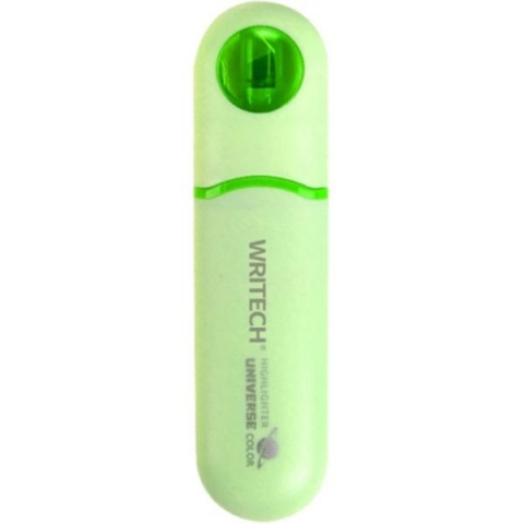 Rechizite școlare - Textmarker astronaut Writech neon verde varf tesit 1–5.5mm